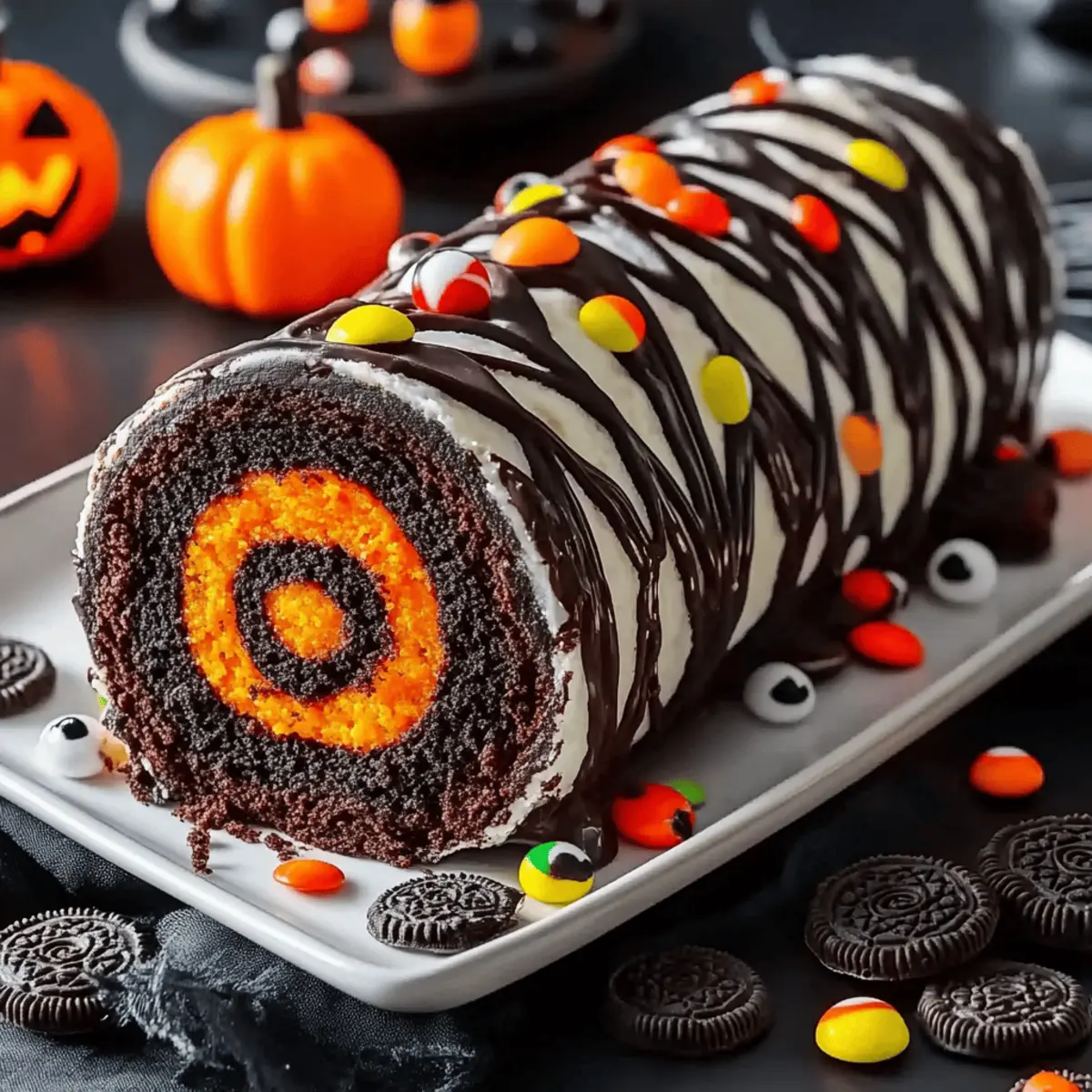 Halloween Oreo Roll tasoni