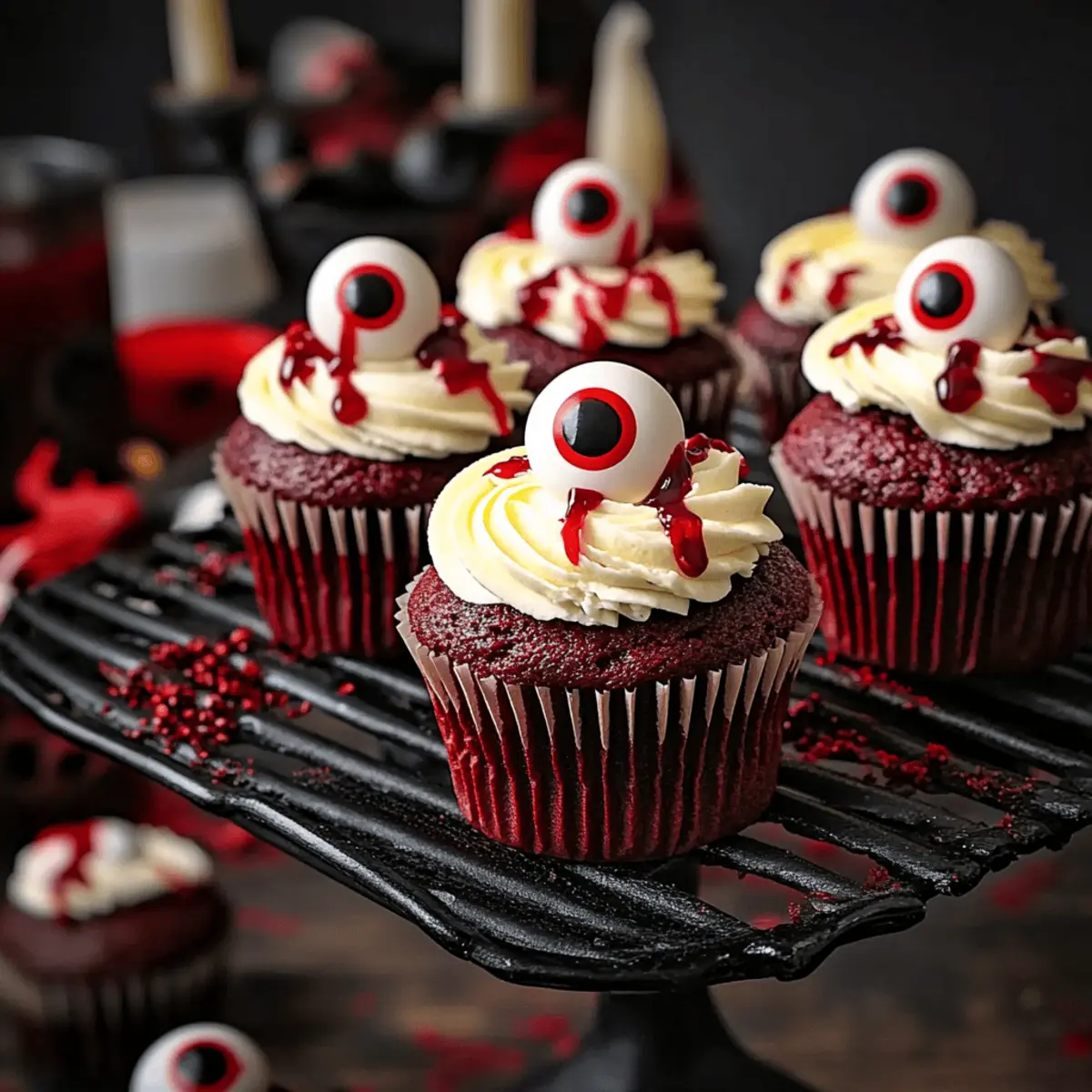 Halloween Red Velvet Cupcakes stisy9