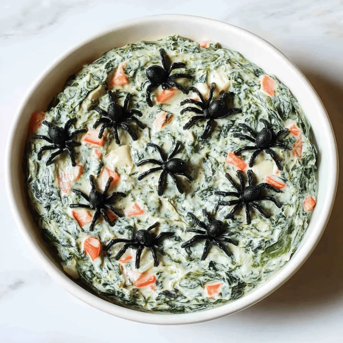 Halloween Spinach Dip yzdmwy