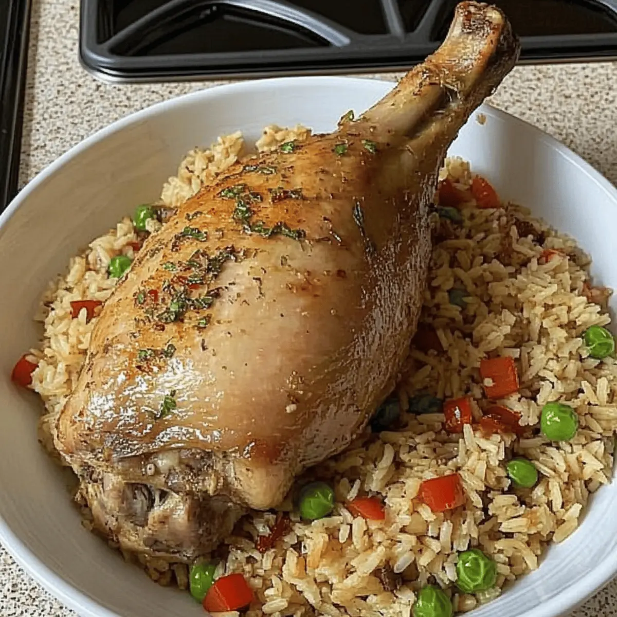 Instant Pot Turkey Legs And Rice ia91ej