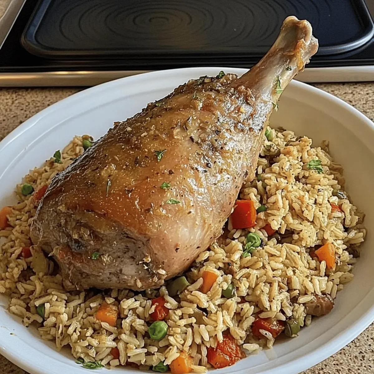 Instant Pot Turkey Legs And Rice for a Cozy Dinner Delight