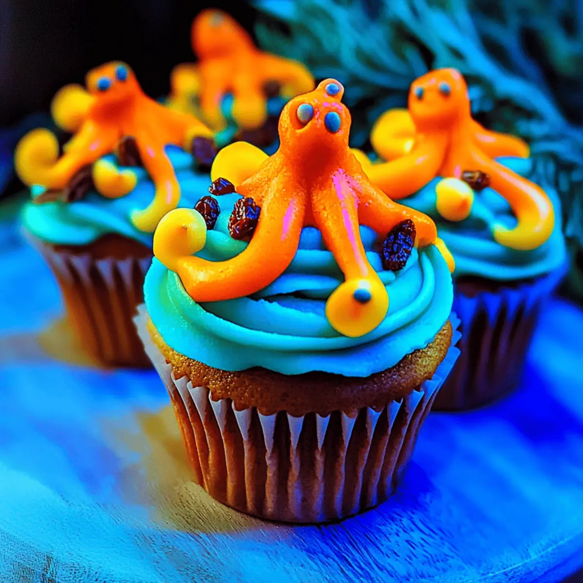 Kraken cupcakes cb7bgy