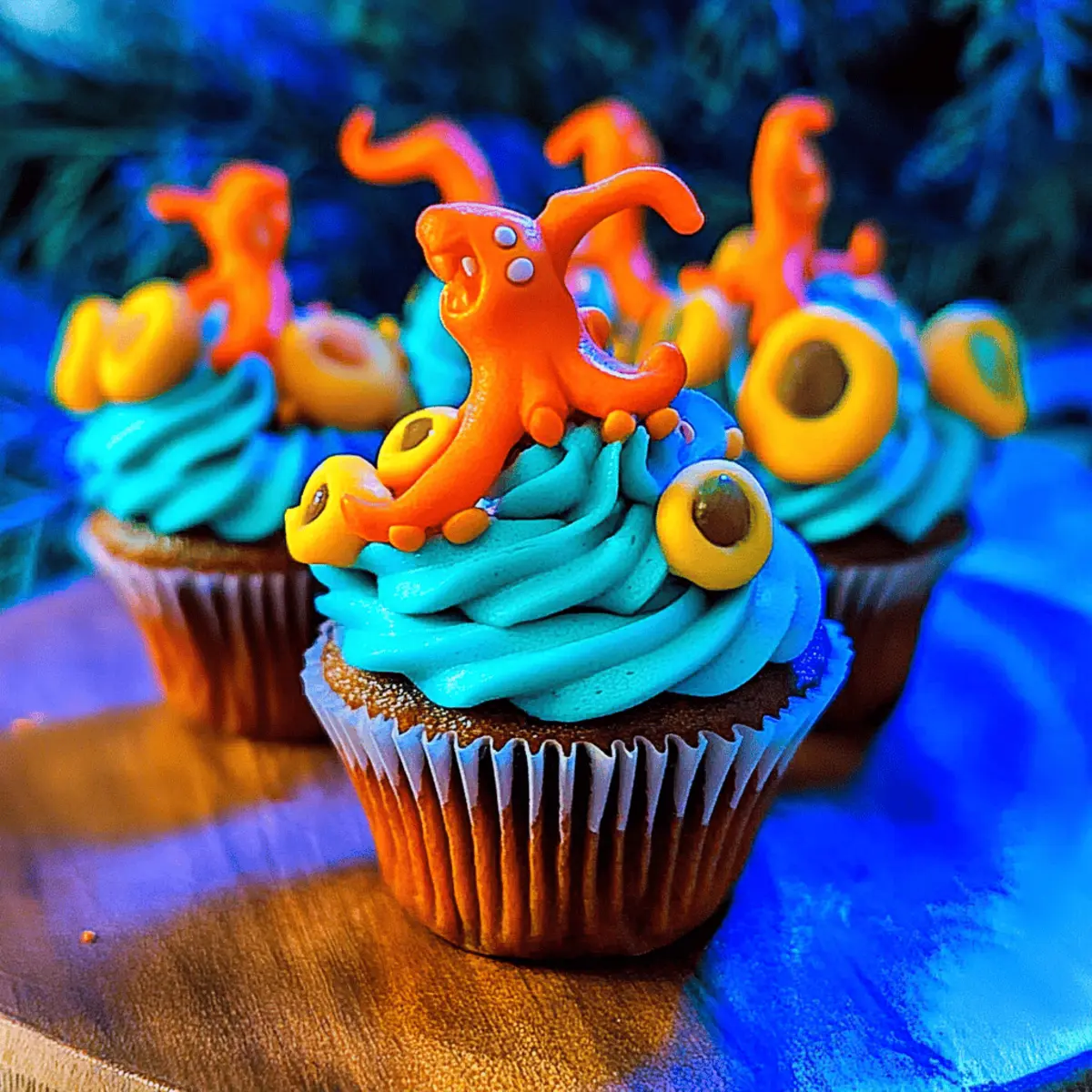 Kraken cupcakes du0ciz