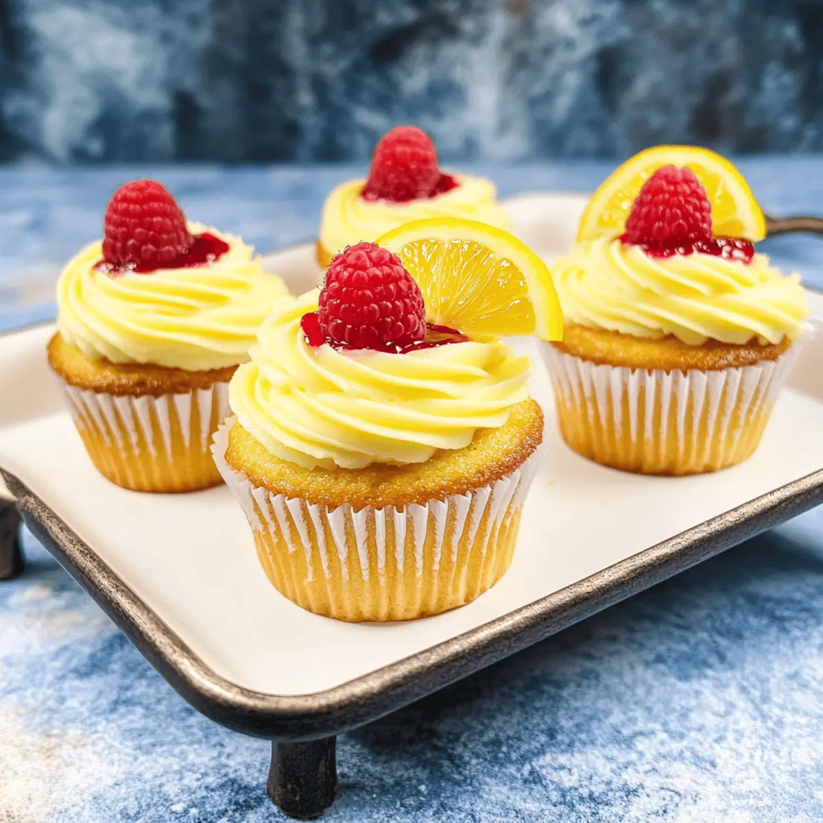 Lemon Raspberry Cupcakes ortuga