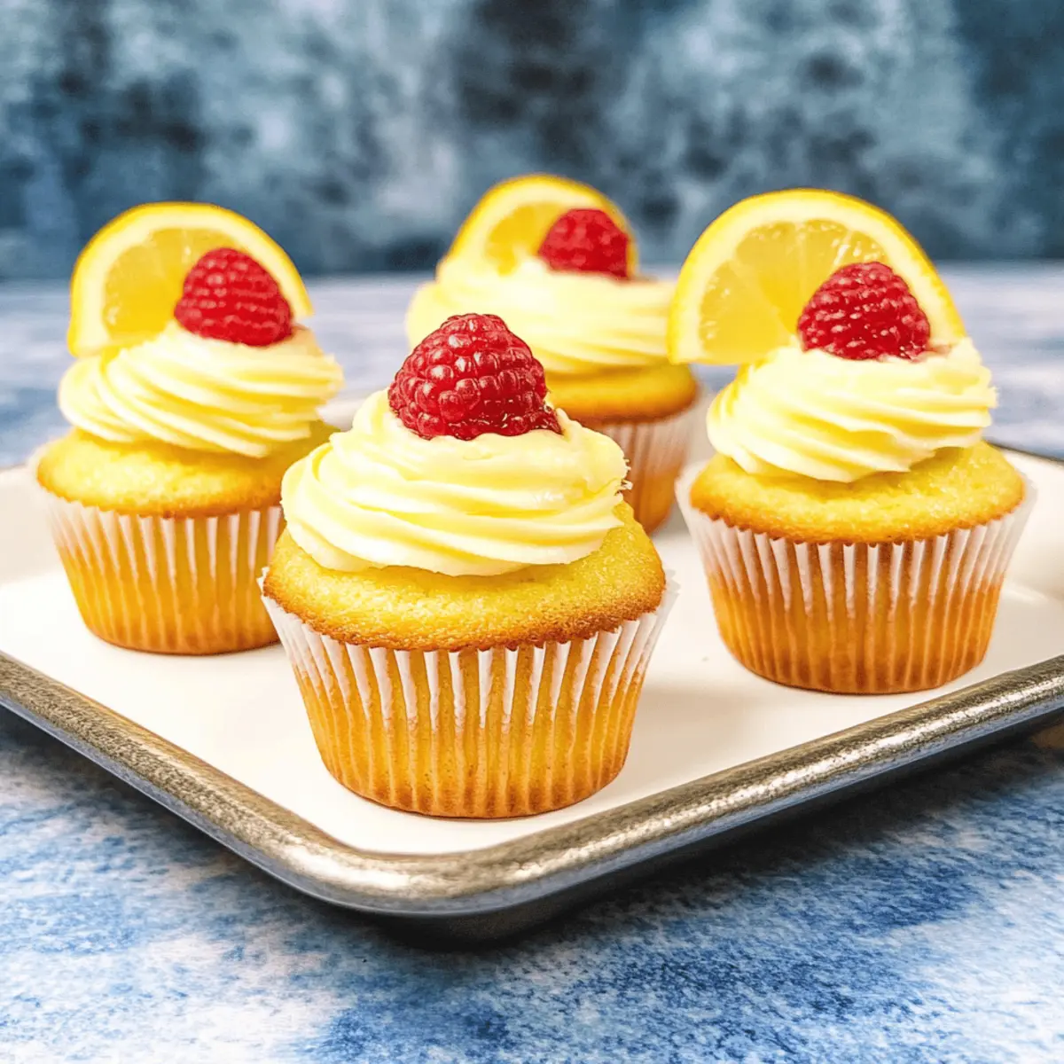 Lemon Raspberry Cupcakes pis128