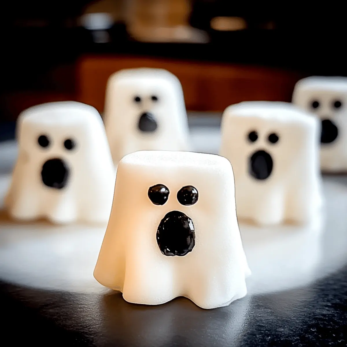 Delicious Marshmallow Ghosts for a Spooky Halloween Treat
