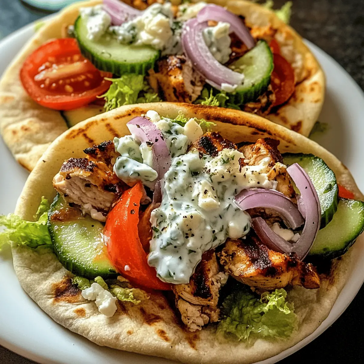 Mediterranean Chicken Gyros velkkf