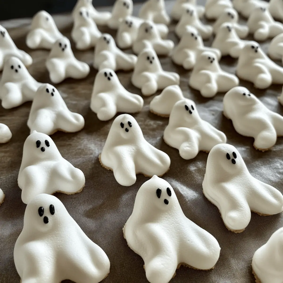 Meringue Ghost Cookies: Light, Spooky Treats for Halloween Fun