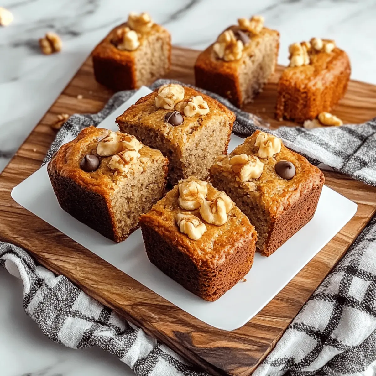 Mini Banana Bread Loaf Cakes khgi7d