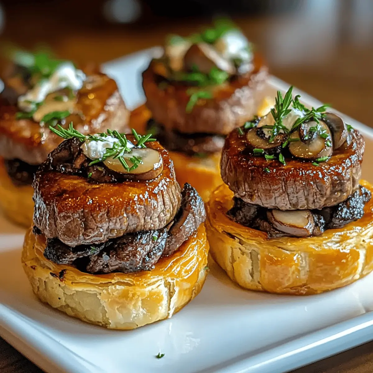 Mini Beef Wellington Bites b0c99u