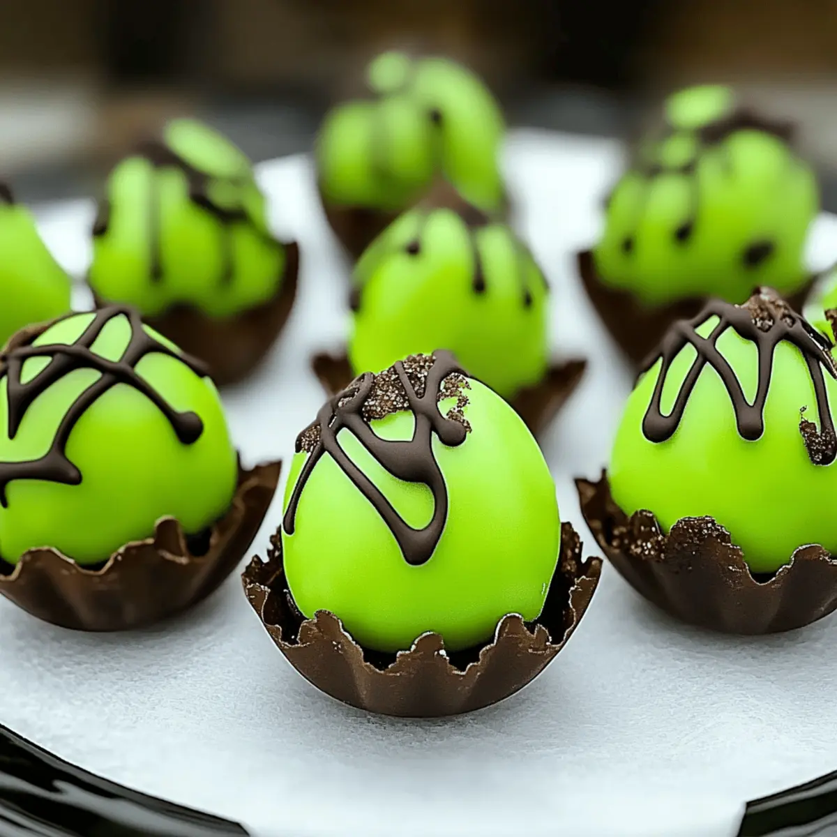 Minty Alien Egg Cake Balls vcatt8