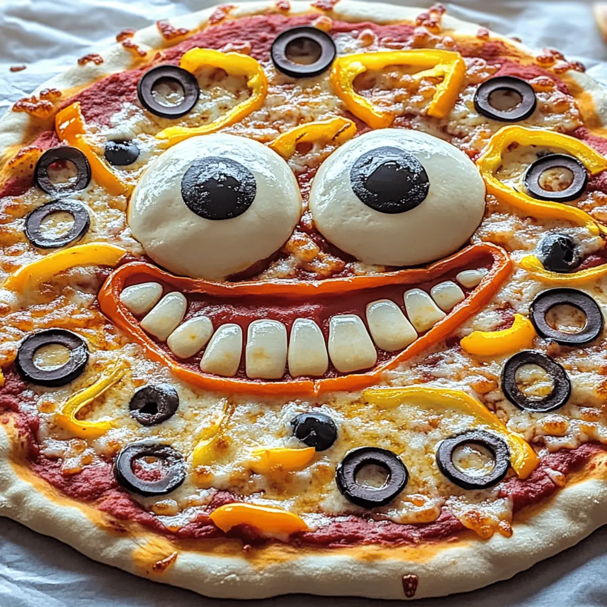 Monster Face Pizza gpfogv