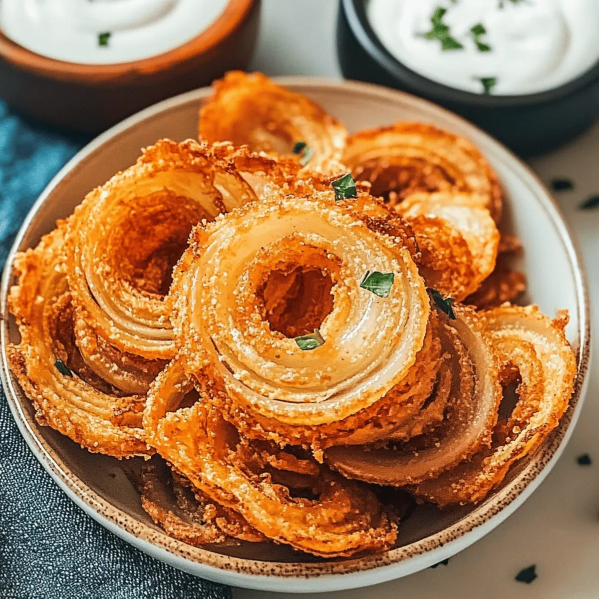 Onion Ring Chips lacywv