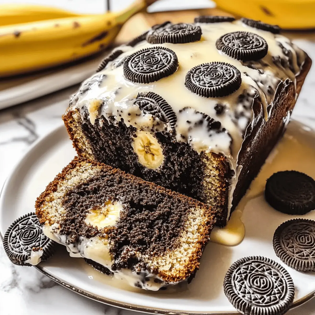 Oreo Banana Bread tzzkjz
