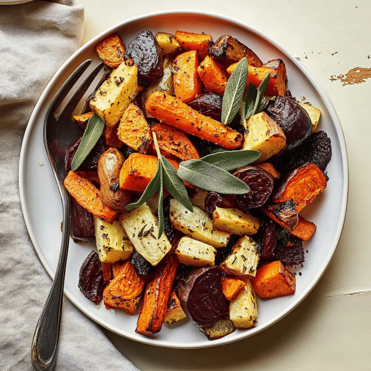 Oven Roasted Root Vegetables bcwsiu