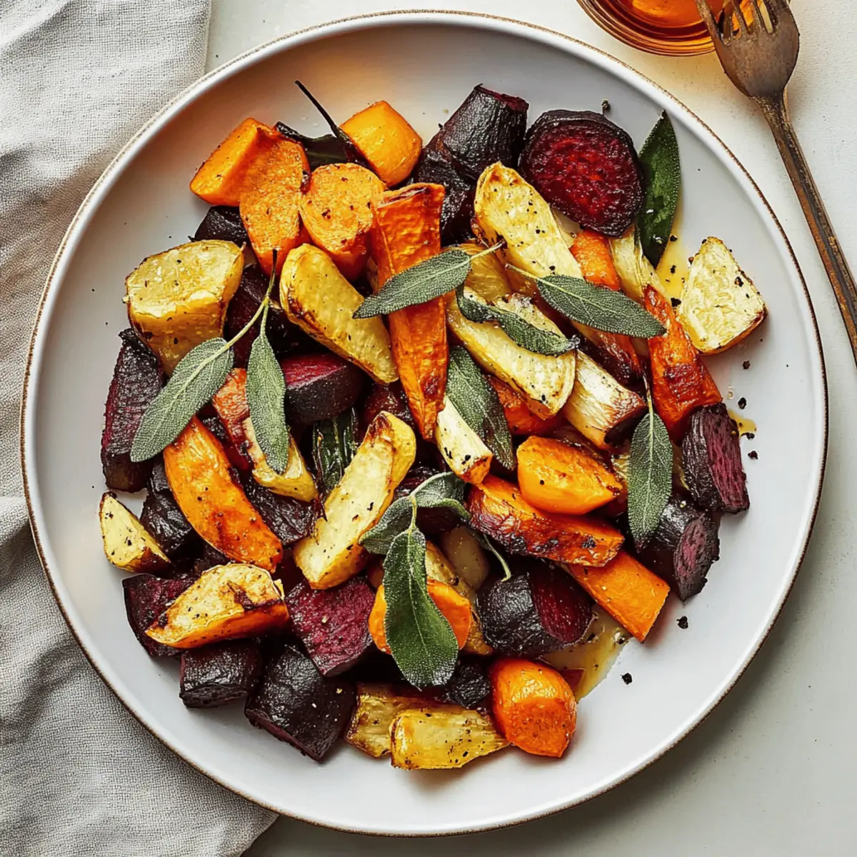 Oven-Roasted Root Vegetables