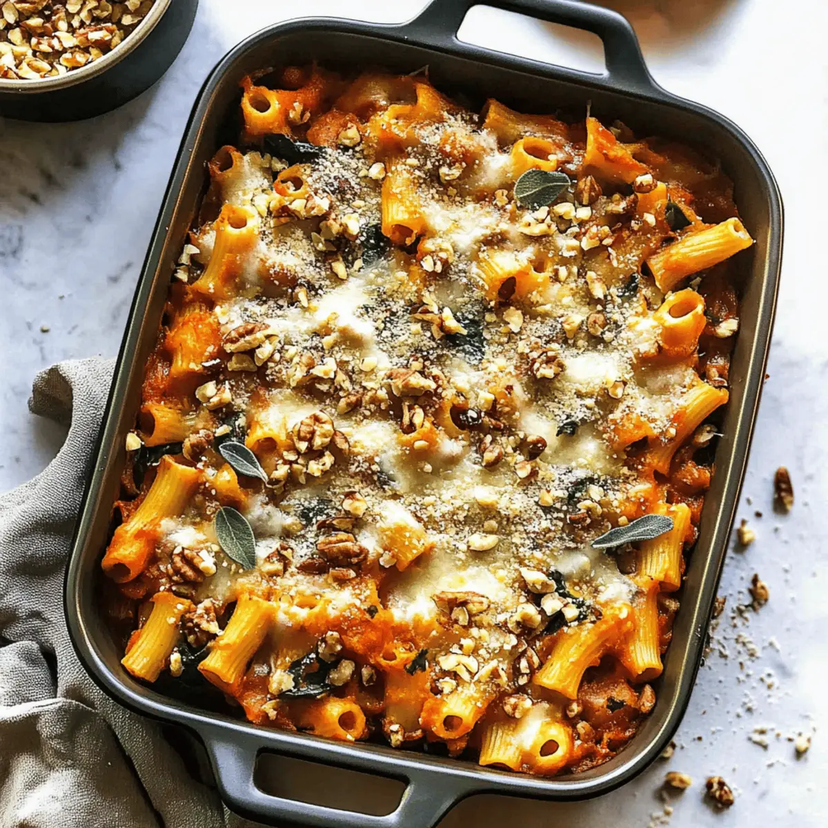 Pasta Bake with Pumpkin Tomato Sauce pepdi9