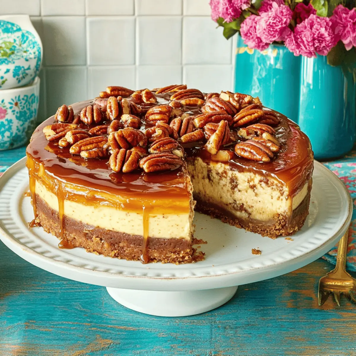 Pecan Pie Cheesecake hum7au