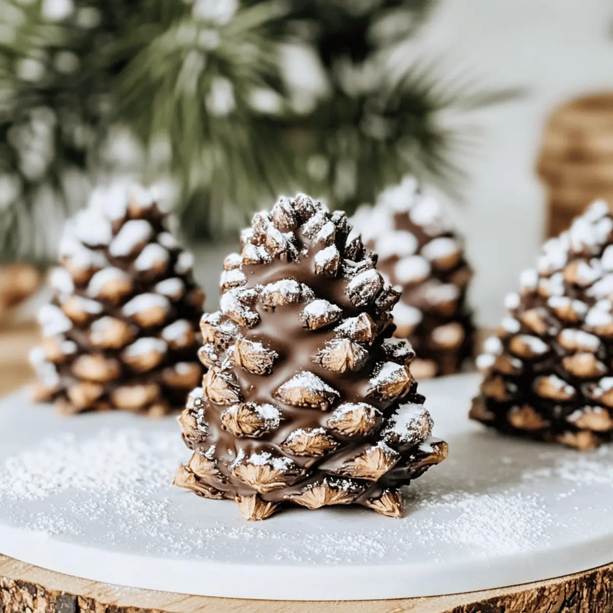 Delightful Pine Cone Truffles for Your Holiday Treats