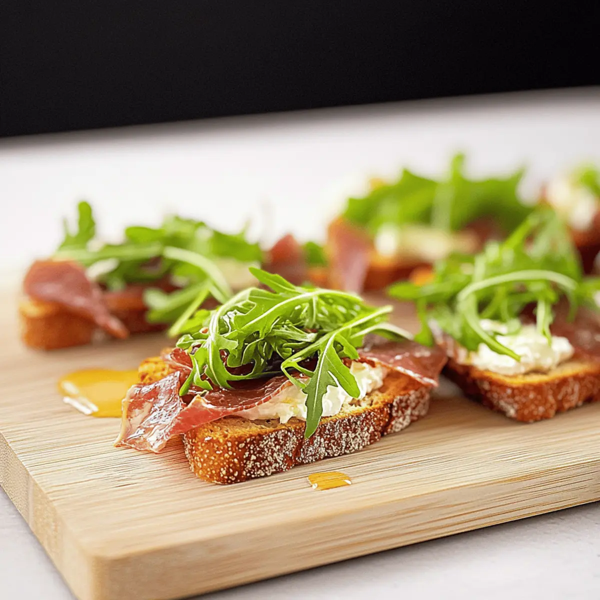 Prosciutto Arugula Bruschetta lvqsy0