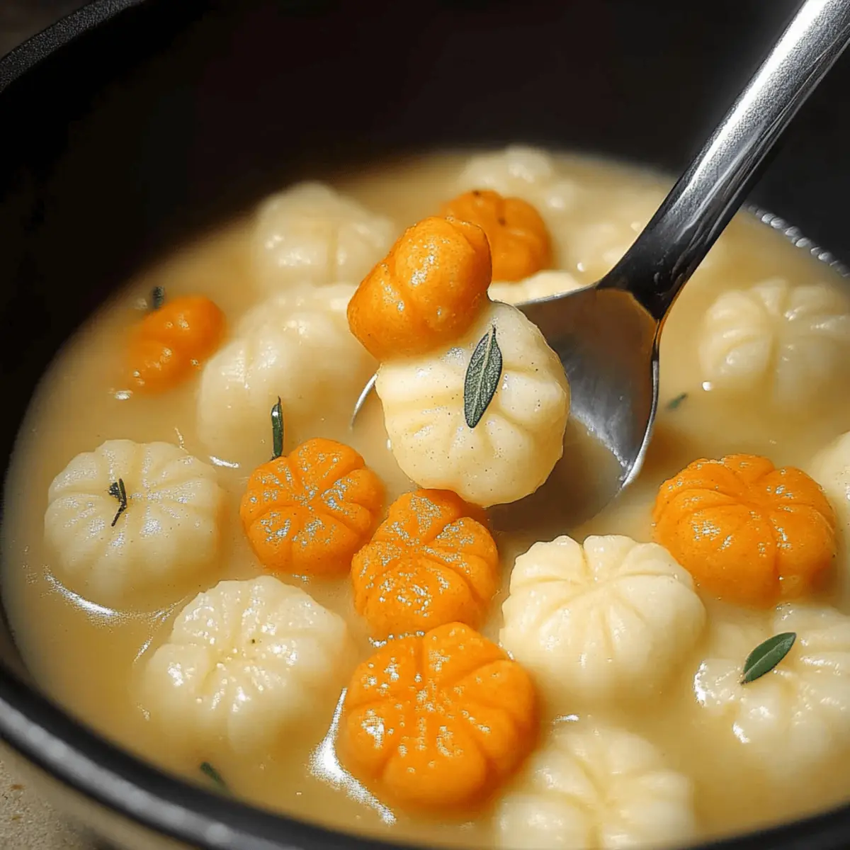 Pumpkin Shaped Potato Gnocchi ednapl