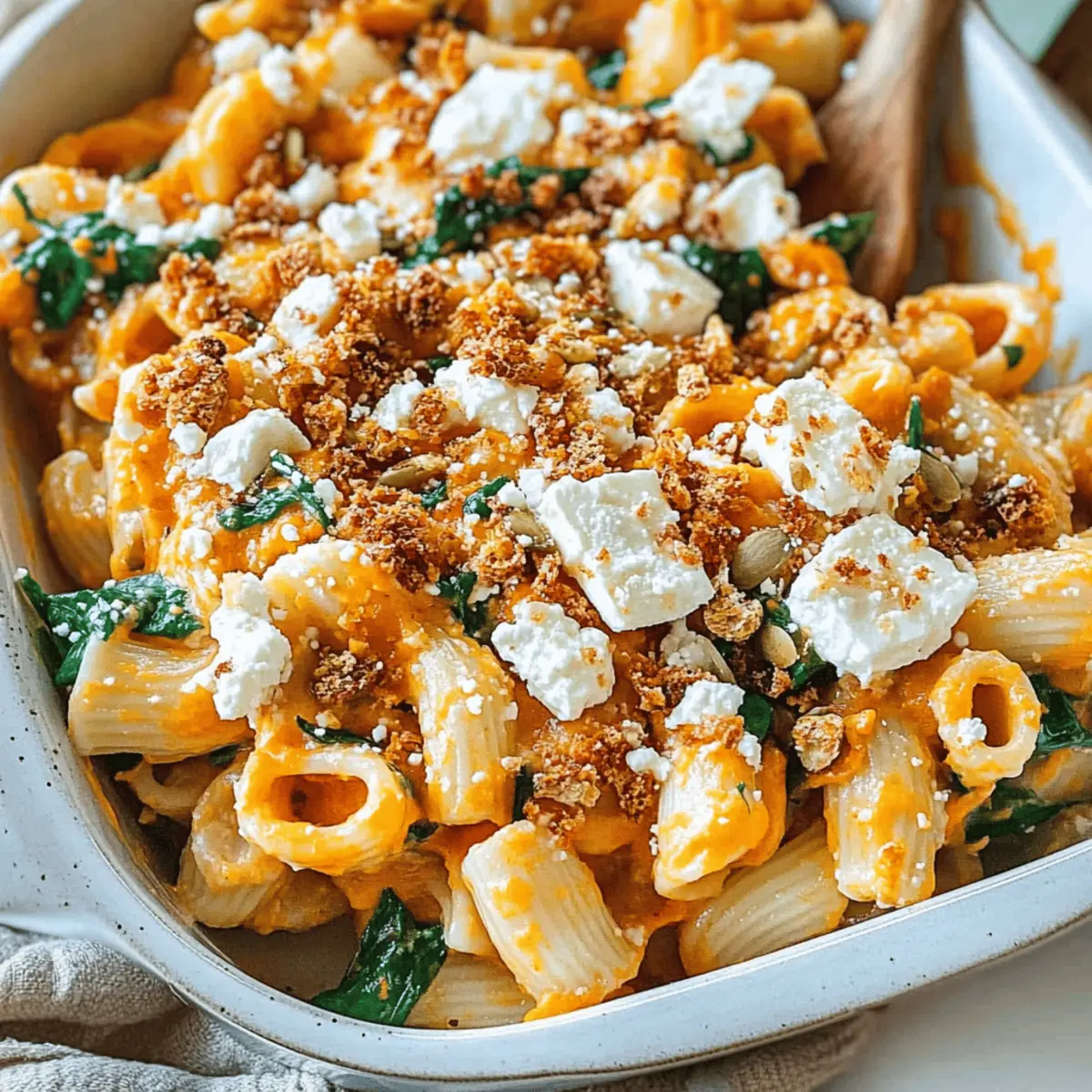Pumpkin Feta Pasta fwmqse