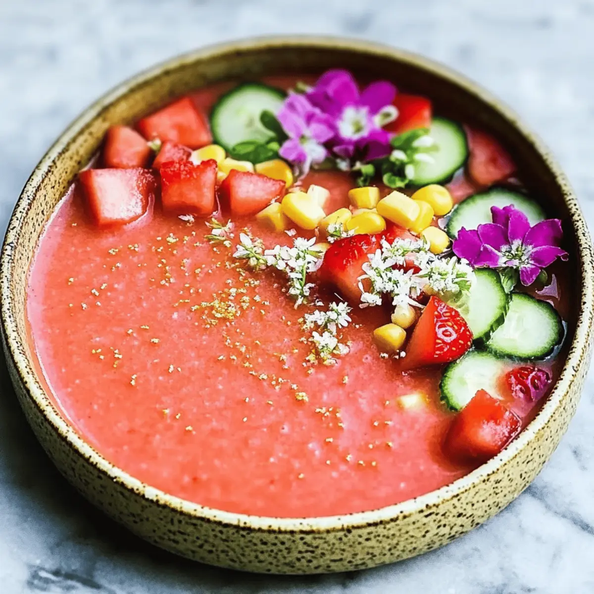 Refreshing Watermelon Gazpacho c3gfoi