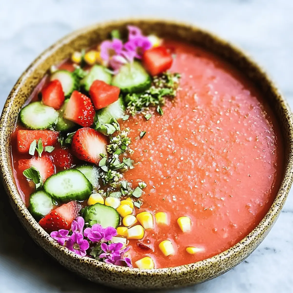 Refreshing Watermelon Gazpacho for a Chill Summer Escape