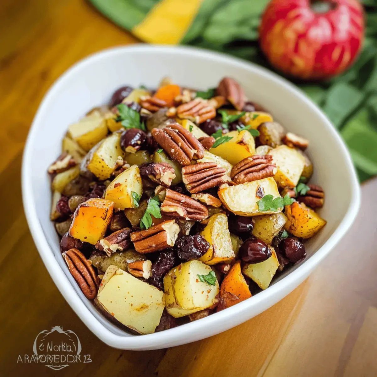 Roasted Potato Medley with Cranberries and Pecans s8ot7v