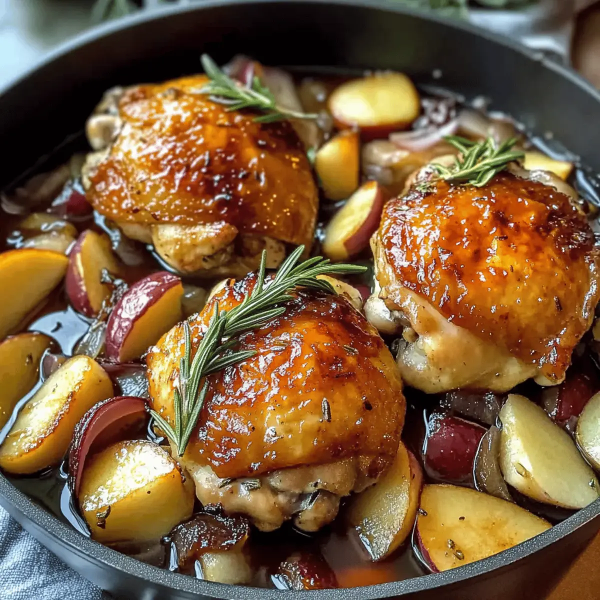 Rosemary Apple Cider Chicken zzhmjw