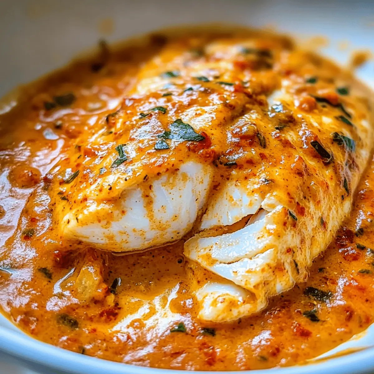 Savor Tilapia in Roasted Pepper Sauce ksqol7
