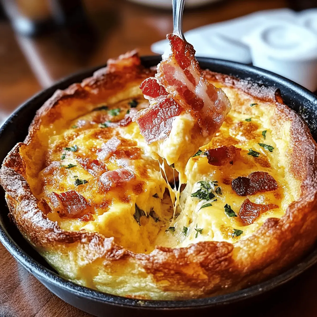 Savory Cheddar Bacon Dutch Baby bv04z5