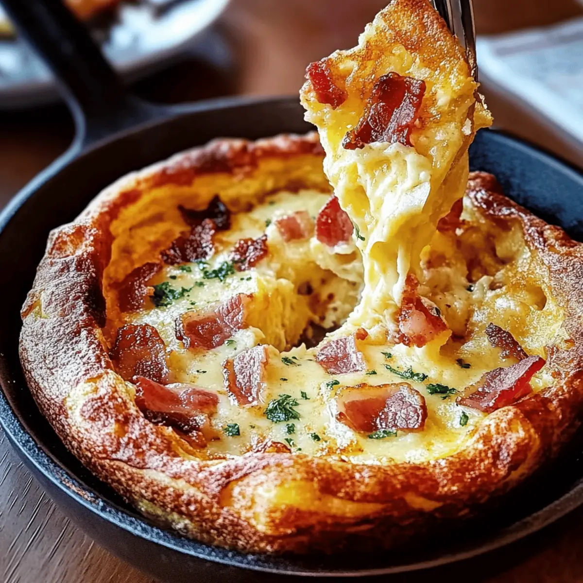 Savory Cheddar Bacon Dutch Baby n6my72