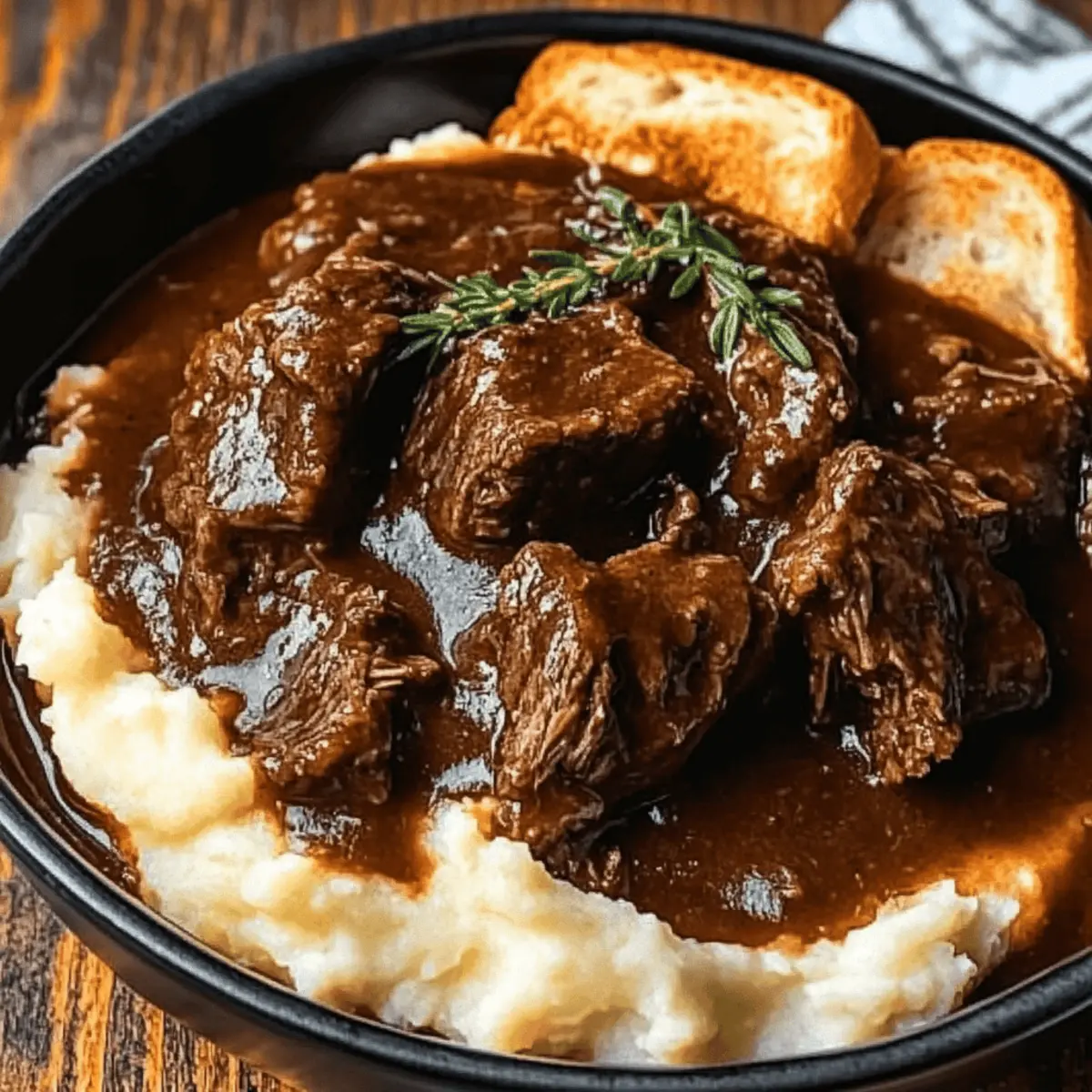 Slow Cooker Beef Manhattan: Comfort Food for Cozy Nights