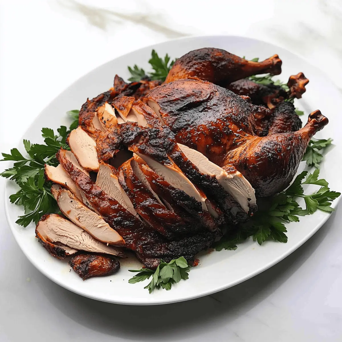 Smoked Spatchcocked Turkey t0jlpy