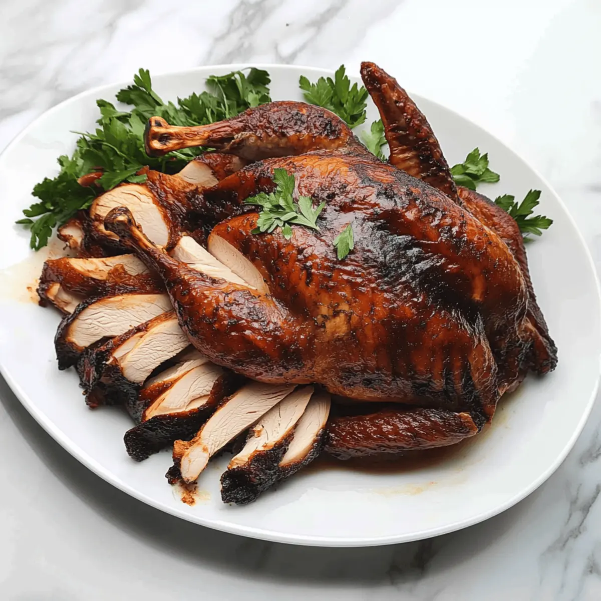 Smoked Spatchcocked Turkey u0ojra