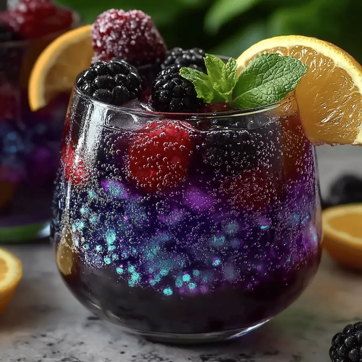 Spooky Sparkling Purple Brew: A Festive Family Favorite