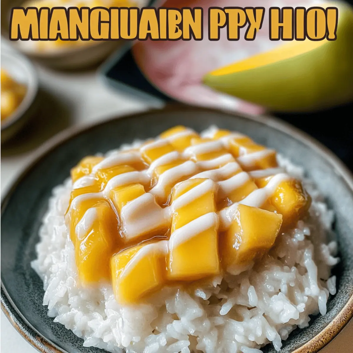 THAI MANGO STICKY RICE s7agtm