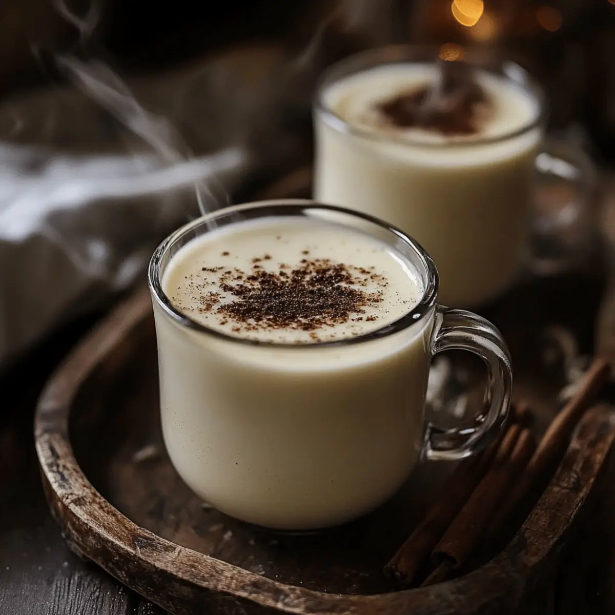 Cozy Up with This Creamy Vanilla Custard Milk Drink