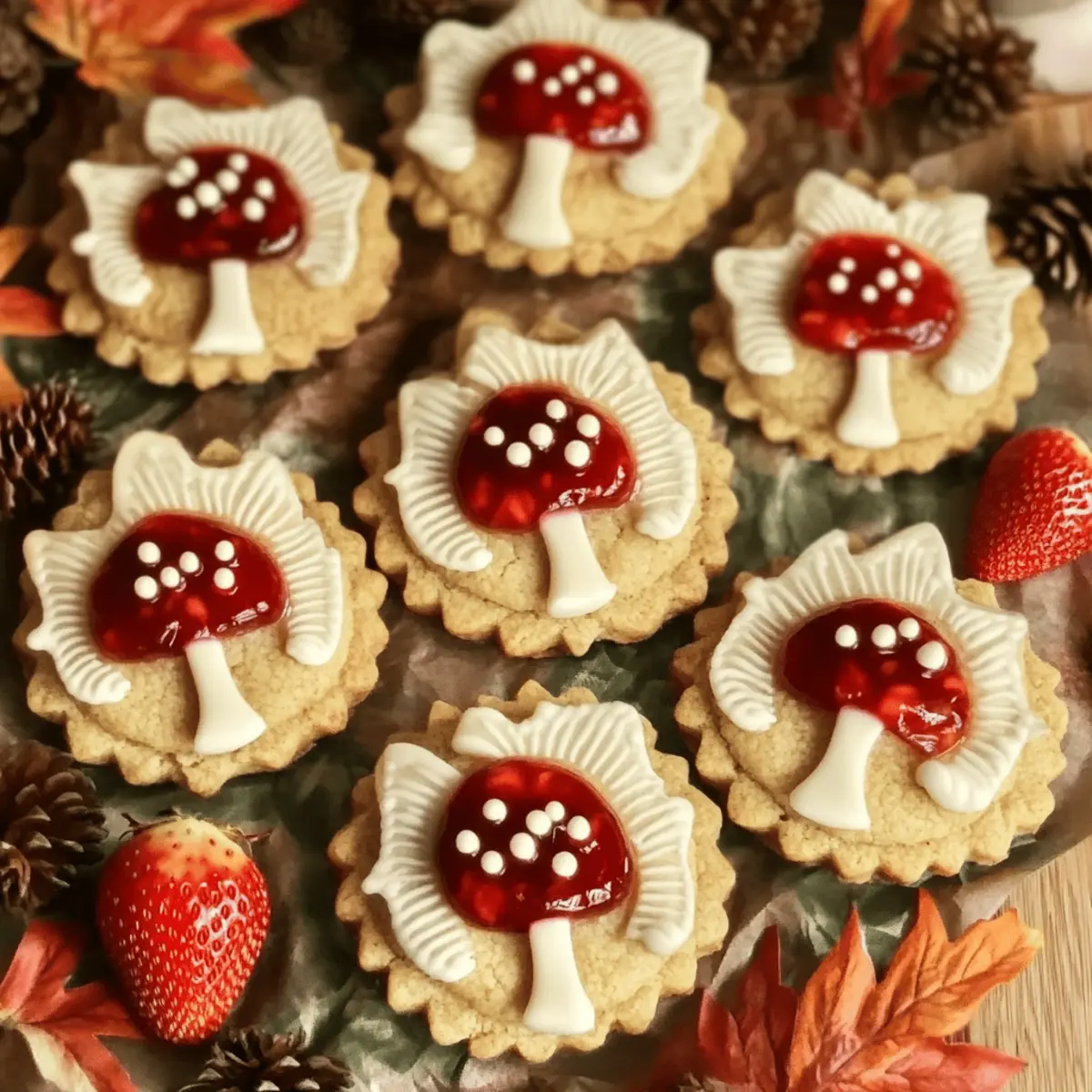 Vegan Toadstool Cookies dtcinc