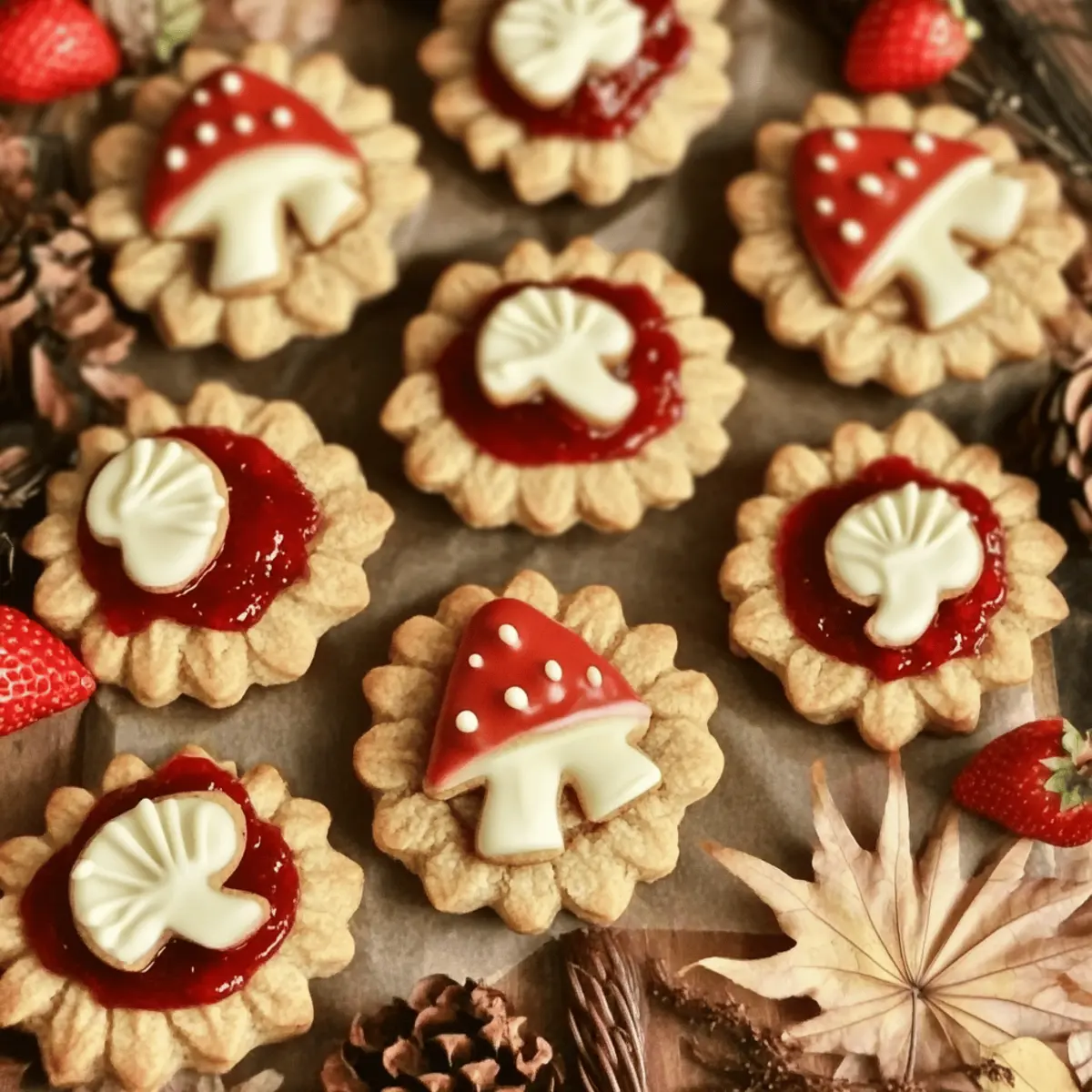 Vegan Toadstool Cookies iiusew
