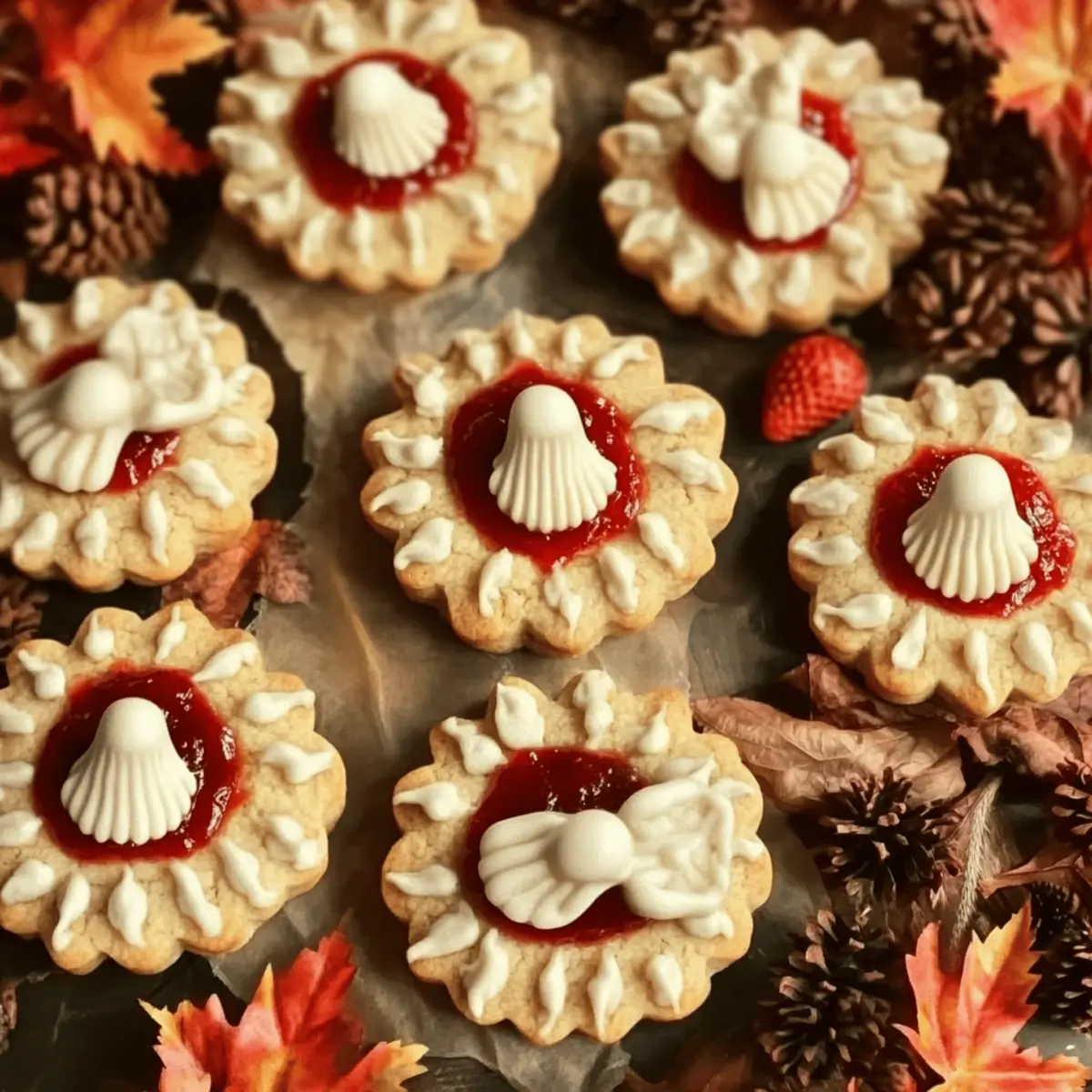 Vegan Toadstool Cookies: Whimsical, Spiced Autumn Treats