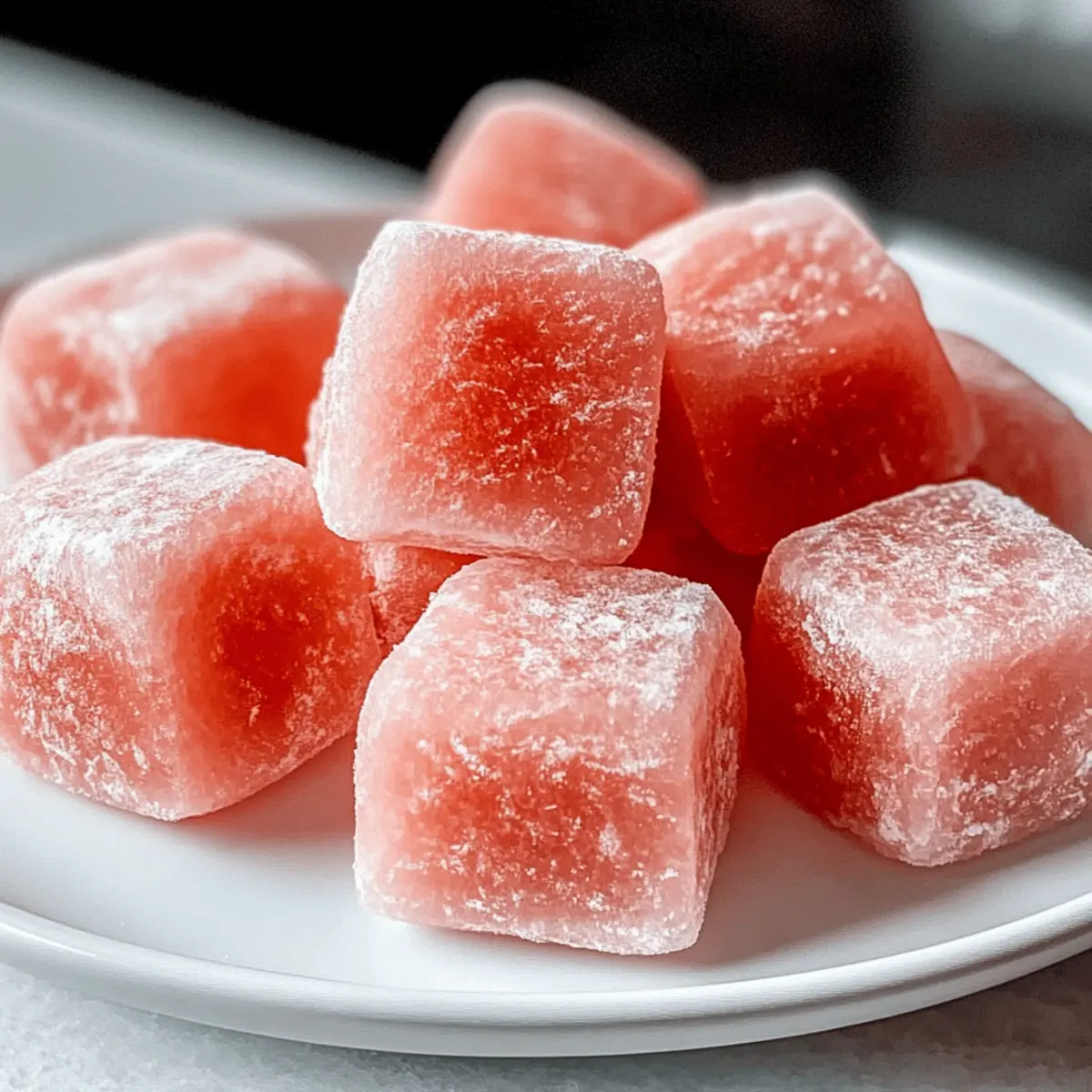 Watermelon Mochi Bliss: A Refreshing Vegan Delight