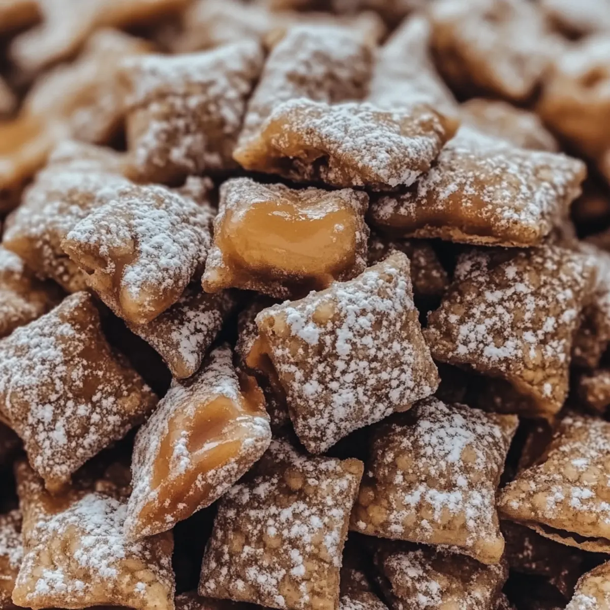 Cozy Caramel Apple Puppy Chow for Fall Snacking Bliss