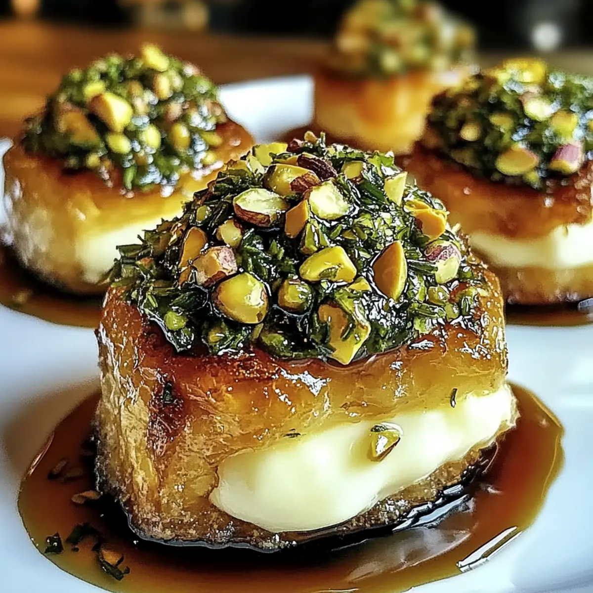 Savory Pistachio-Crusted Brie Bites for Effortless Entertaining