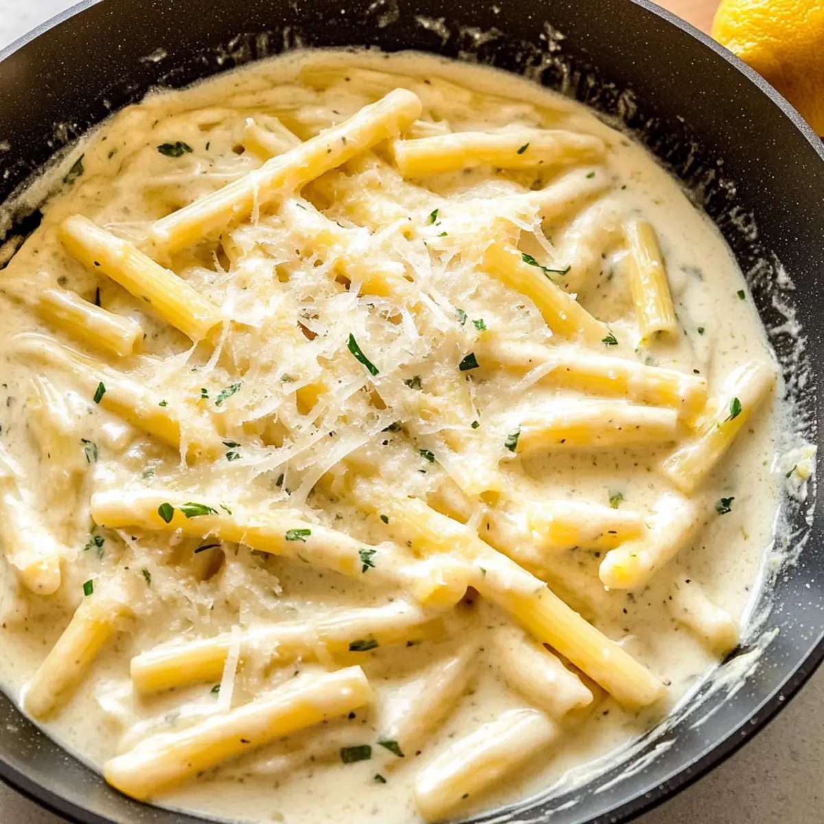 Lemon Garlic Pasta Sauce – Quick, Creamy Bliss in 20 Minutes