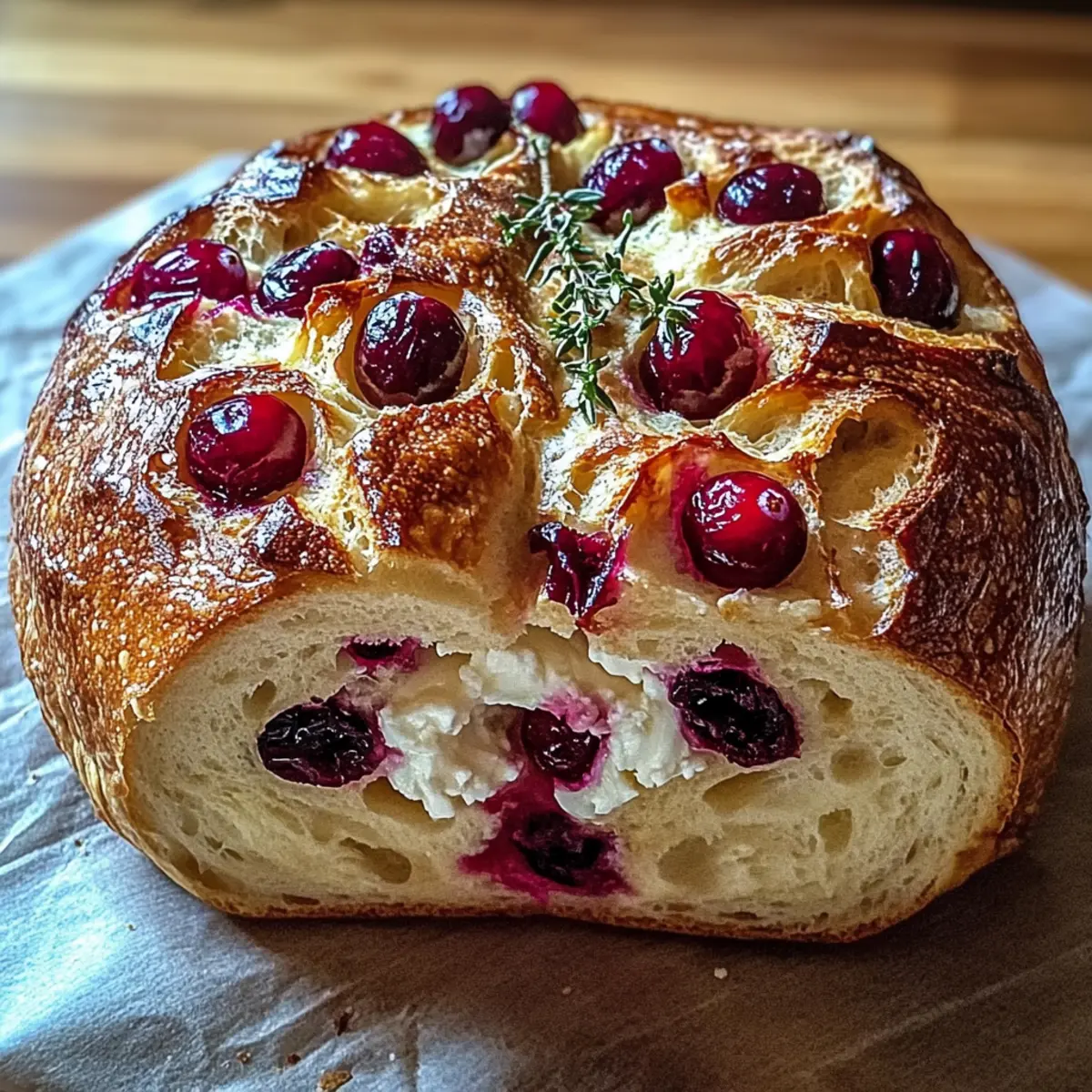 Cranberry Goat Cheese Sourdough: Elevate Your Holiday Baking