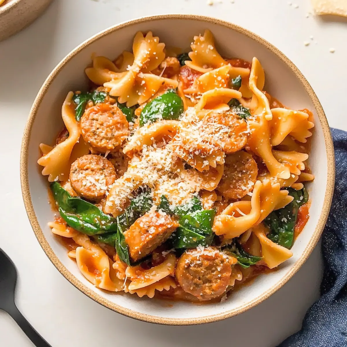 Delicious Italian Chicken Sausage Pasta in Just 25 Minutes