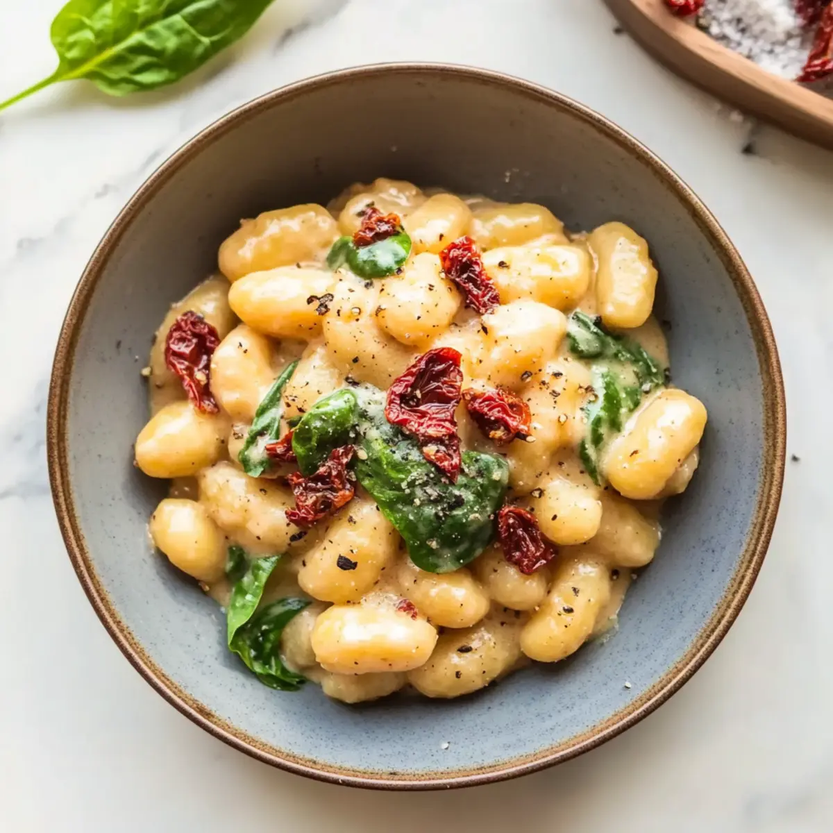 Creamy Tuscan Gnocchi: Quick Comfort in 15 Minutes