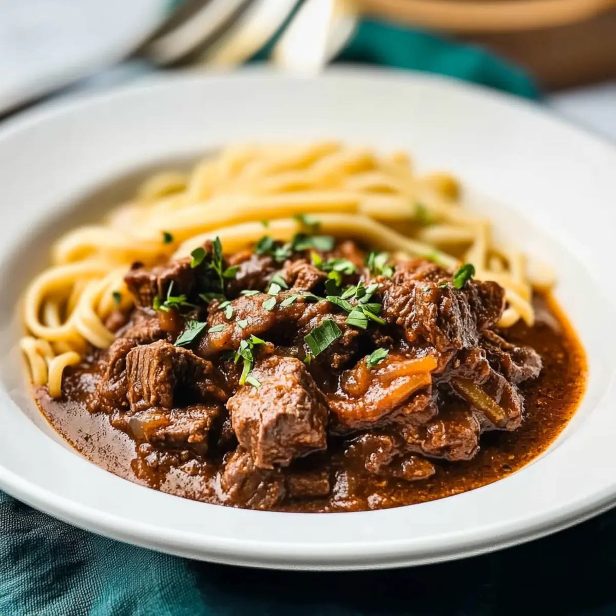Delicious German Goulash: Comfort in Every Hearty Bite